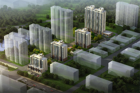 市中河滨花园3室2厅1卫142m2简单装修